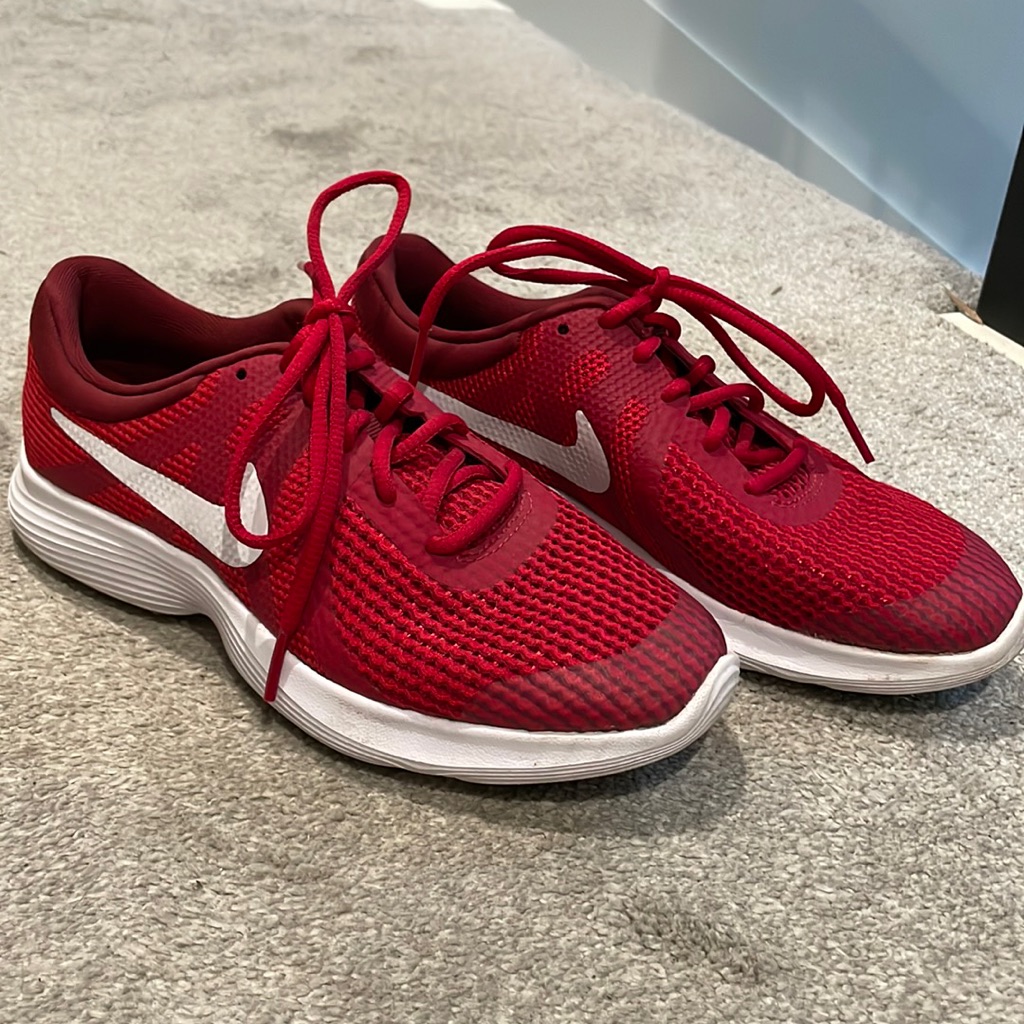 Red Nike Sneakers